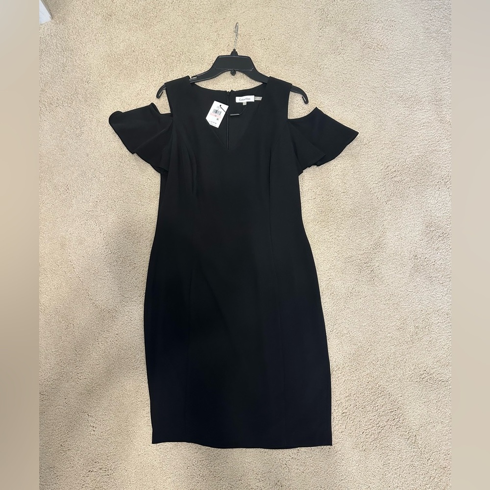 NWT Calvin Klein Black Dress, size 10